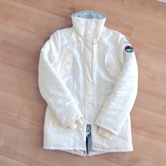 🌾 Roxy Snow Puff Jacket Coat Size S 🌾 - Picture 2 of 11